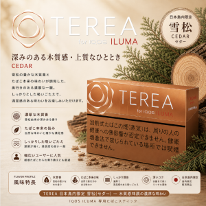 日版 TEREA煙彈 雪松原味 IQOS加熱菸主機專用整條煙 10包