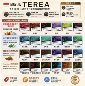 亞版 TEREA煙彈 IQOS ILUMA 專用 整條煙(10包)